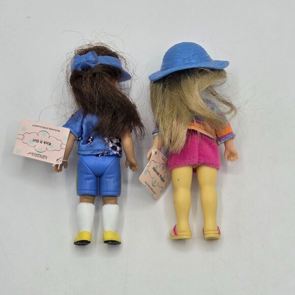 Madame Alexander McDonalds Dolls 2003 Hannah Pepper & 2005 Kick It Girl 5" Colle - Picture 3 of 4